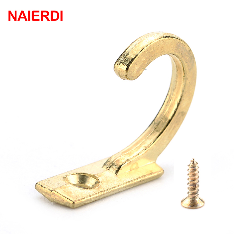 Naierdi-小さなアンティークウォールフック,10個,湾 - Furniture Hardware Manufacturer のレビューと価格