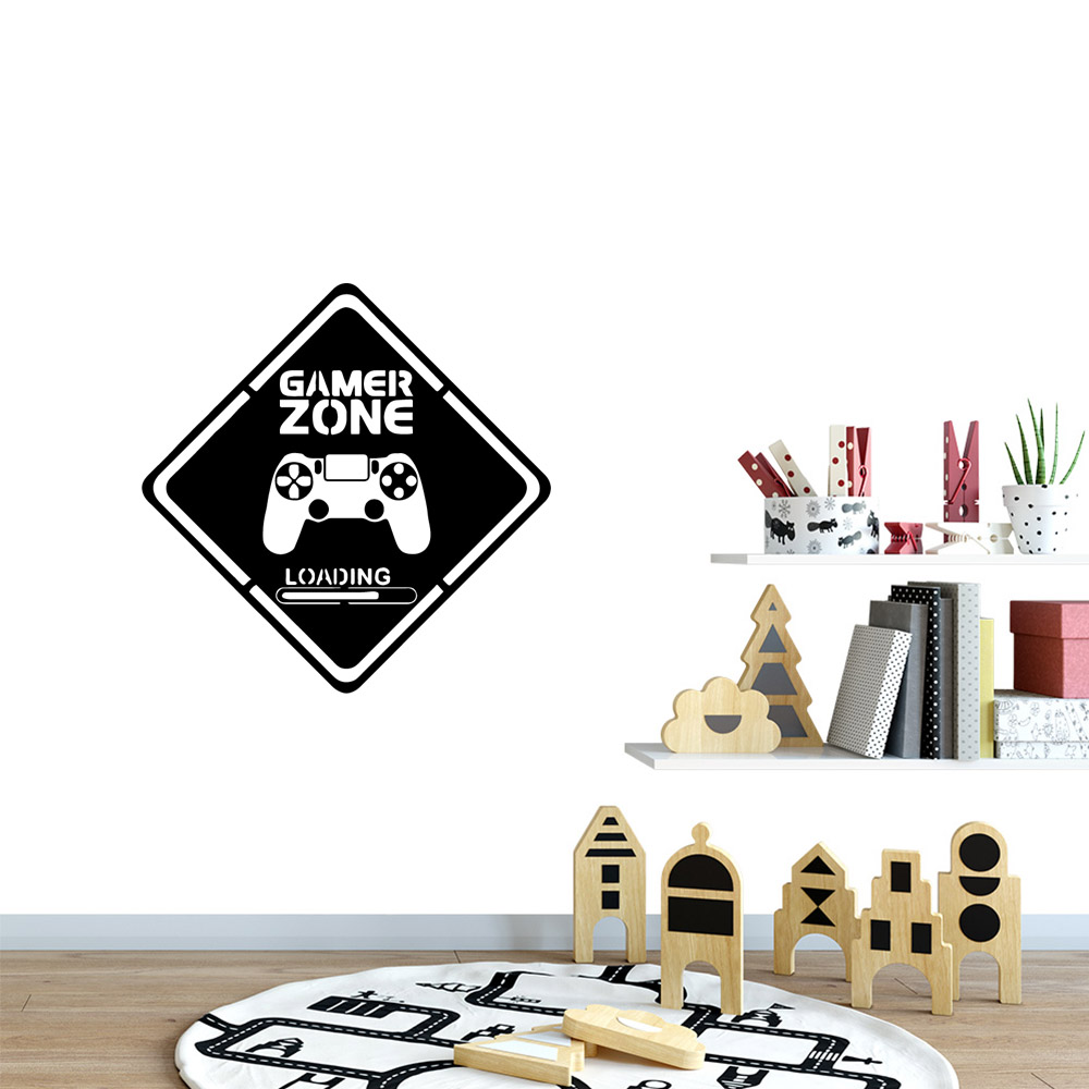 1pc ゲーマー壁アートデカールキッズルームの装飾ゲームハン - Furniture Hardware Manufacturer のレビューと価格